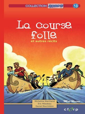 cover image of La course folle et autres récits